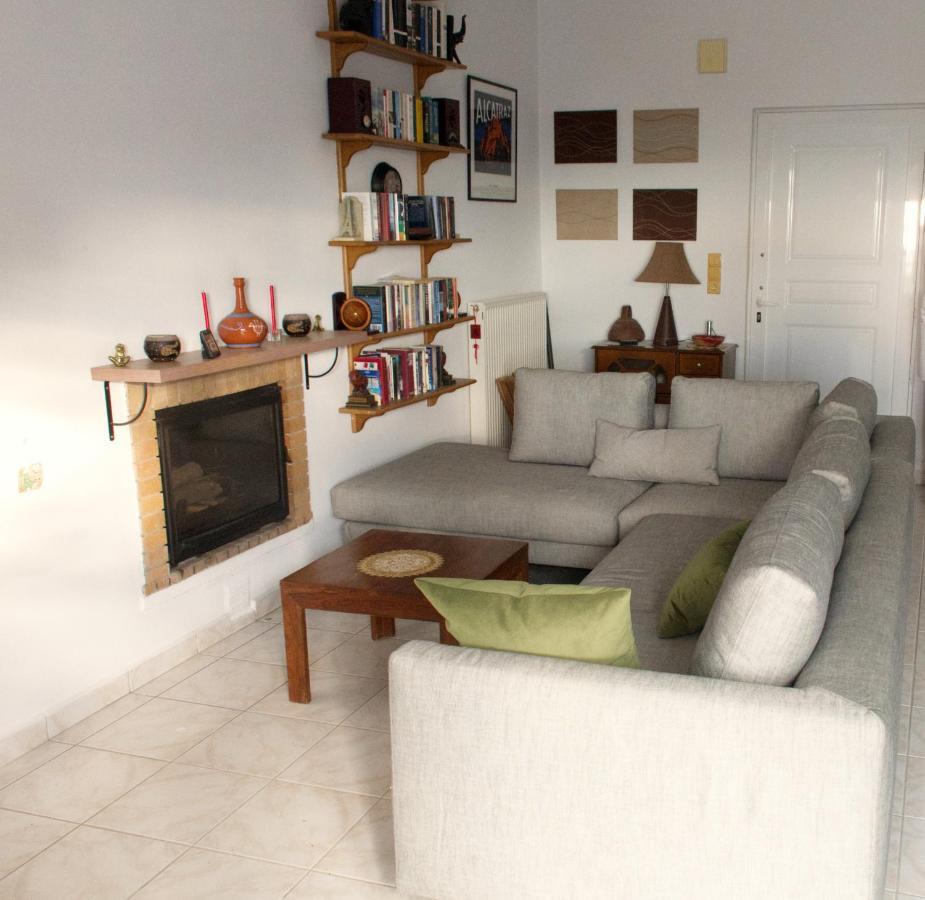 Gemuetliche Villa Mailin Priv. Pool Schoene Aussicht Skouloúfia Dış mekan fotoğraf